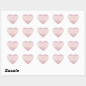 Orchidee Blush Heart Envelope Stickers (Vel)