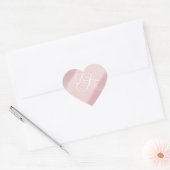 Orchidee Blush Heart Stickers (Envelop)