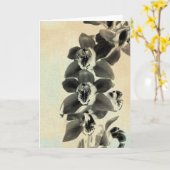 Orchidee Blush Panels IV Kaart (Gele Bloem)