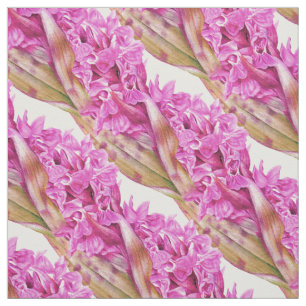 Orchidee botanisch paars kunstpatroon stof