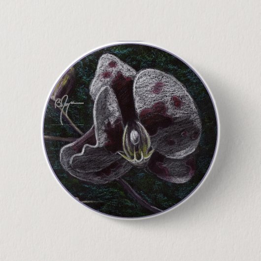 Orchidee Button (Voorkant)