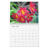 Orchidée calendrier de 12 mois (Mar 2027)