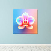 Orchidee Canvas Art Print (Insitu (Houten vloer))