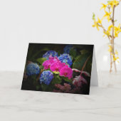 Orchidée, carte (Fleur jaune)