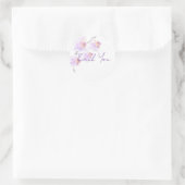 Orchidee Dank U Stickers (Tas)