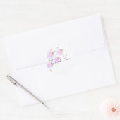 Orchidee Dank U Stickers (Envelop)