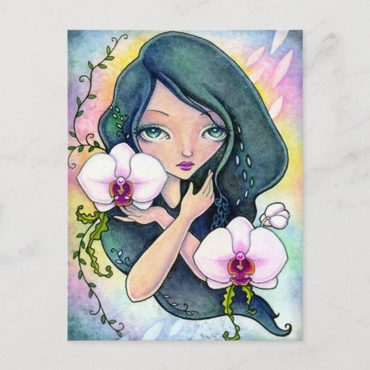 Orchidee Dromen - Briefkaart (Voorkant)