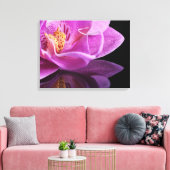Orchidée en toile (Insitu(Salon))