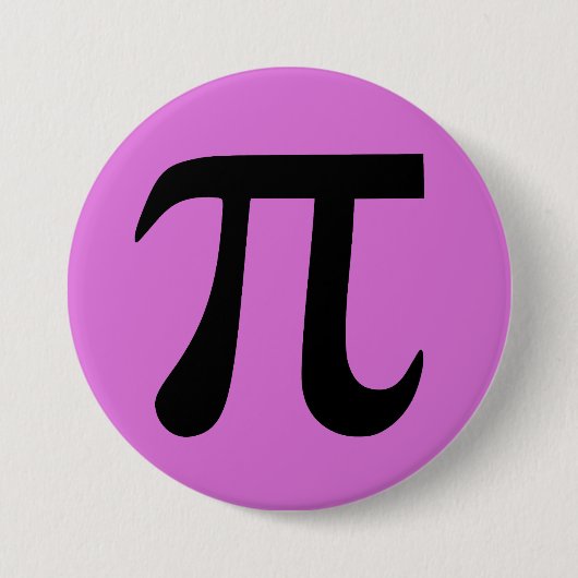 Orchidee en zwarte Pi Button (Voorkant)