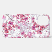 Orchidee: enkelvoudige rode schoonheid. Case-Mate iPhone case (Achterkant (horizontaal))