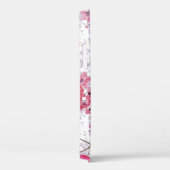 Orchidee: enkelvoudige rode schoonheid. Case-Mate iPhone case (Achterkant / Rechts)