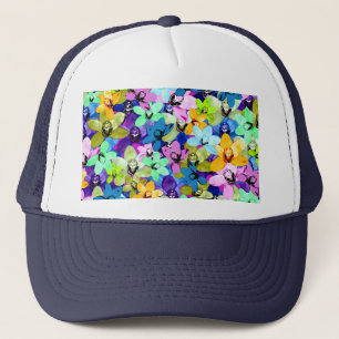 Orchidée Extravaganza couleur de l'eau, Casquette