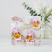 Orchidée ・ Faire-part de mariage (Debout devant)