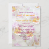 Orchidée ・ Faire-part de mariage (Dos)