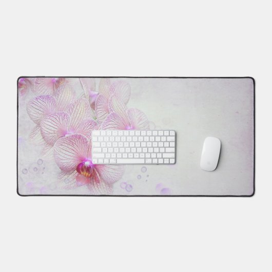 Orchidée Fleurit Et Papillon (Clavier et souris)