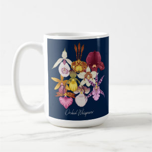  orchidee fluisteraar koffiemok