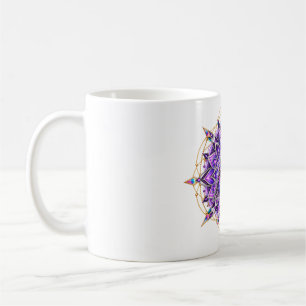Orchidee Geometrie Oog Koffiemok