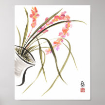 Orchidee in bloei