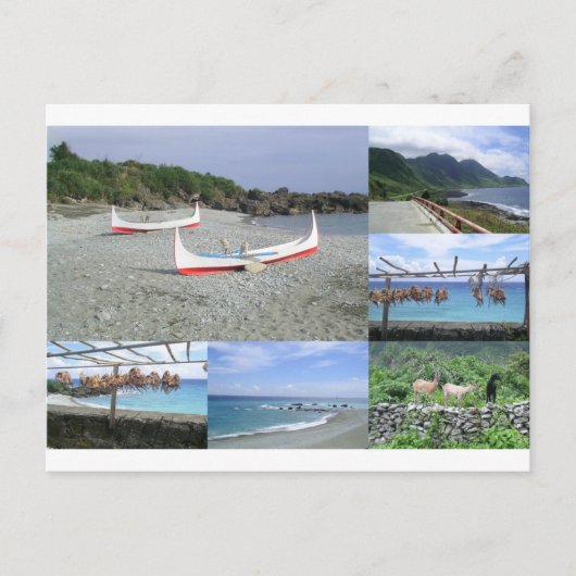 Orchidee Island, Taiwan Briefkaart (Voorkant)