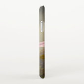 Orchidee met twee kolibries kop iPhone hoesje (Rechterkant)