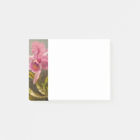 Orchidee met twee kolibries kop post-it® notes (Voorkant)