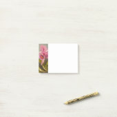 Orchidee met twee kolibries kop post-it® notes (Op bureau)