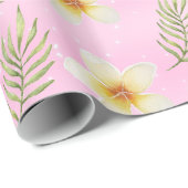 Orchidee met varens cadeaupapier (Rol Hoek)