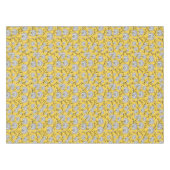 orchidee mosterdpatroon tafelkleed (Voorkant (Horizontaal))