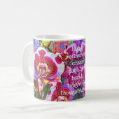 Orchidée - mug (Devant gauche)