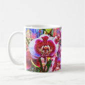 Orchidée - mug (Gauche)