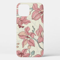 Orchidee Patroon: Elegant papier