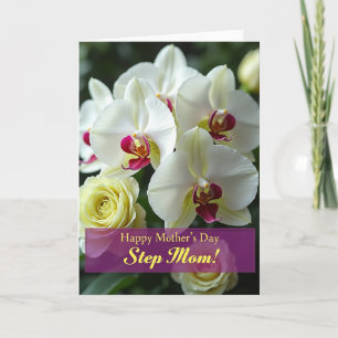 Orchidee Portret Berichtkaart Kaart