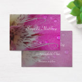 Orchidée rose Enregistrer la date (Bureau)