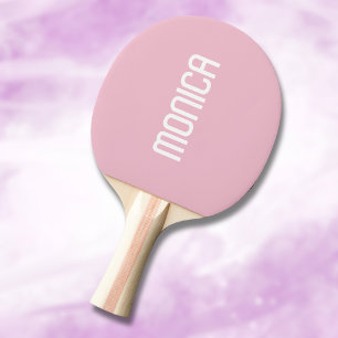 Orchidee roze moderne naam Trendy minimalist Tafeltennisbatje