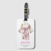 Orchidee Spa Resort | Meisjesuitje Bagagelabel (Voorkant (verticaal))