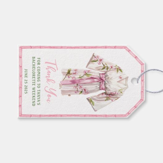 Orchidee Spa Resort | Meisjesuitje Cadeaulabel (Voorkant (Horizontaal))