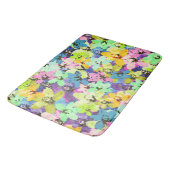 Orchidee Stain Glass Effect, Memory Foam badmat (Gekanteld)