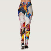 Orchidee Symfonie Leggings (Achterkant)