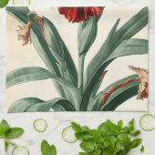  orchidee theedoek (Gevouwen)