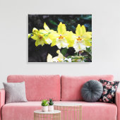 Orchidée Trio toile enroulée Imprimer (Insitu(Salon))