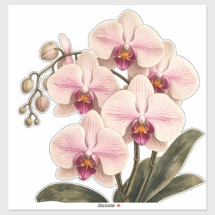 orchidee vinyl sticker