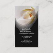 Orchidee visitekaartjes (Achterkant)