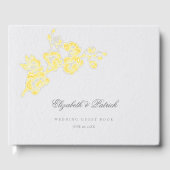 Orchidée Vows ivoire Formal Moderne Mariage classi (Recto)