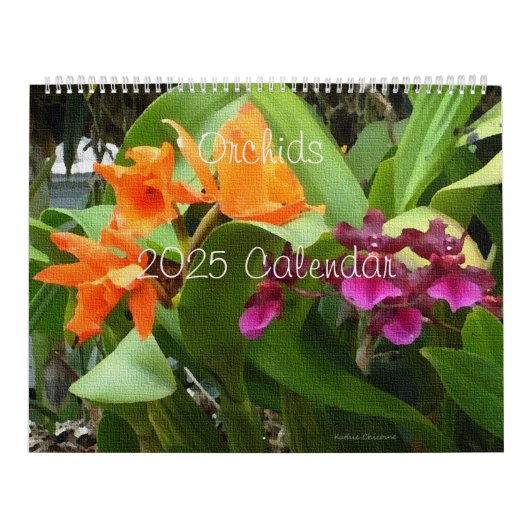 Orchideeën 2025 Kalender (Hoes)
