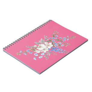 Orchideeën Bloemboeket, Aquarel Bloemen Notitieboek