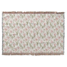 Orchideeën Bloemen Pastel Blush Bloemendeken