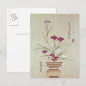 Orchideeën Briefkaart (Voorkant / Achterkant)