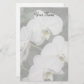 Orchideeën briefpapier (Voorkant / Achterkant)