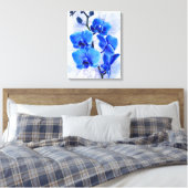 Orchideeën Canvas Afdruk (Insitu (Slaapkamer))