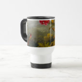 Orchideeën en kolibrie kop (Voorkant links)